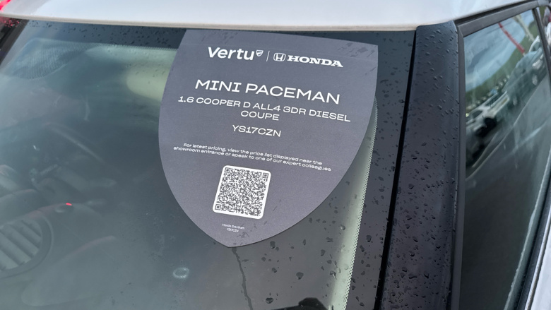 MINI Paceman 1.6 Cooper D ALL4 3dr Diesel Coupe